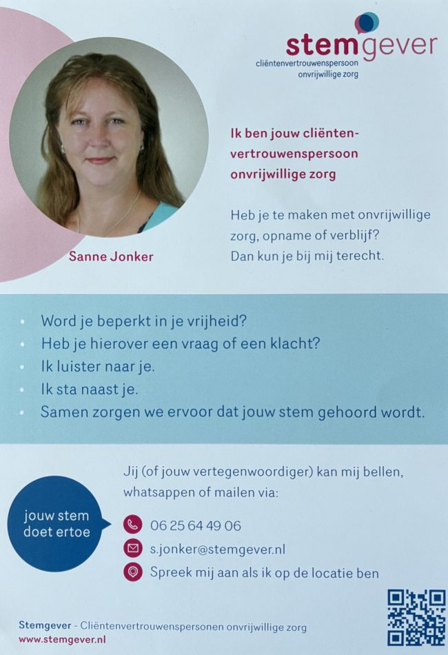 ID. ClientVertrouwensPersoon Stemgever